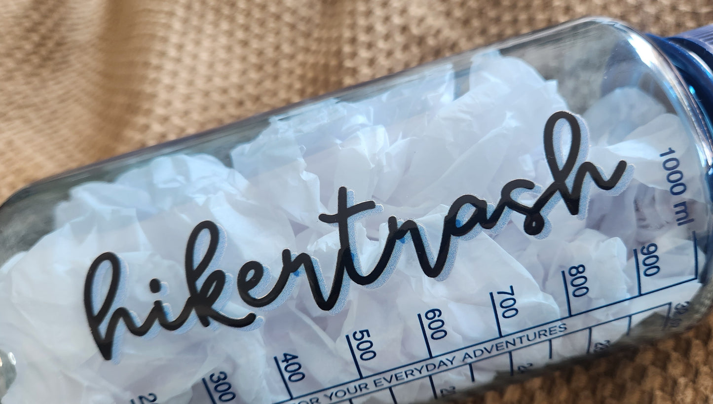 Fancy Hikertrash UV Sticker