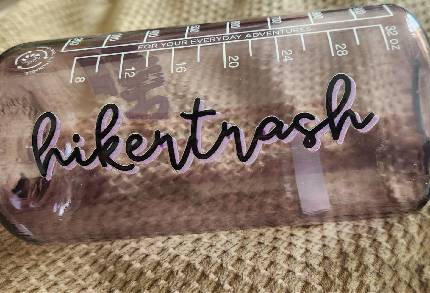 Fancy Hikertrash UV Sticker