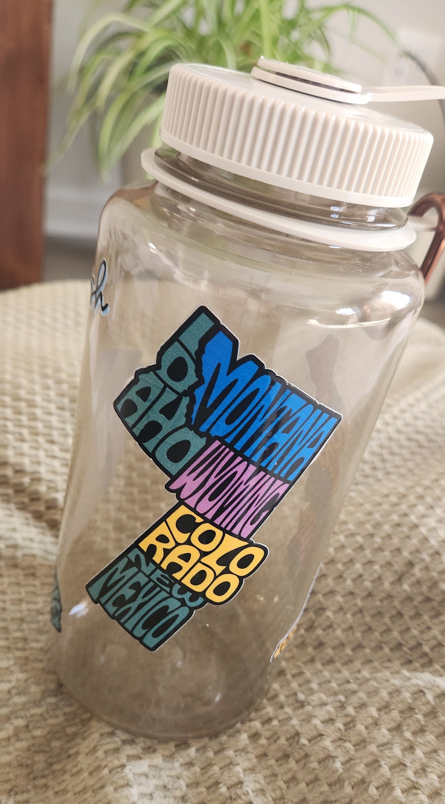 Thru-Hiker State UV Stickers