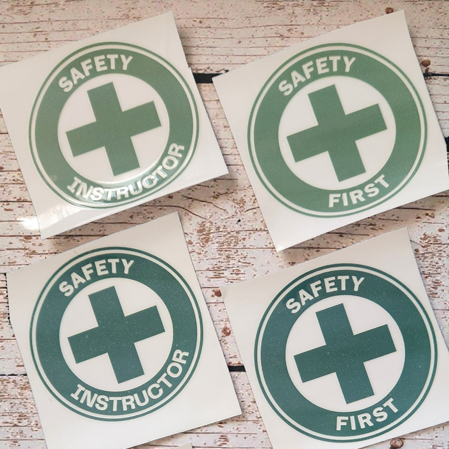 Safety First! UV Sticker