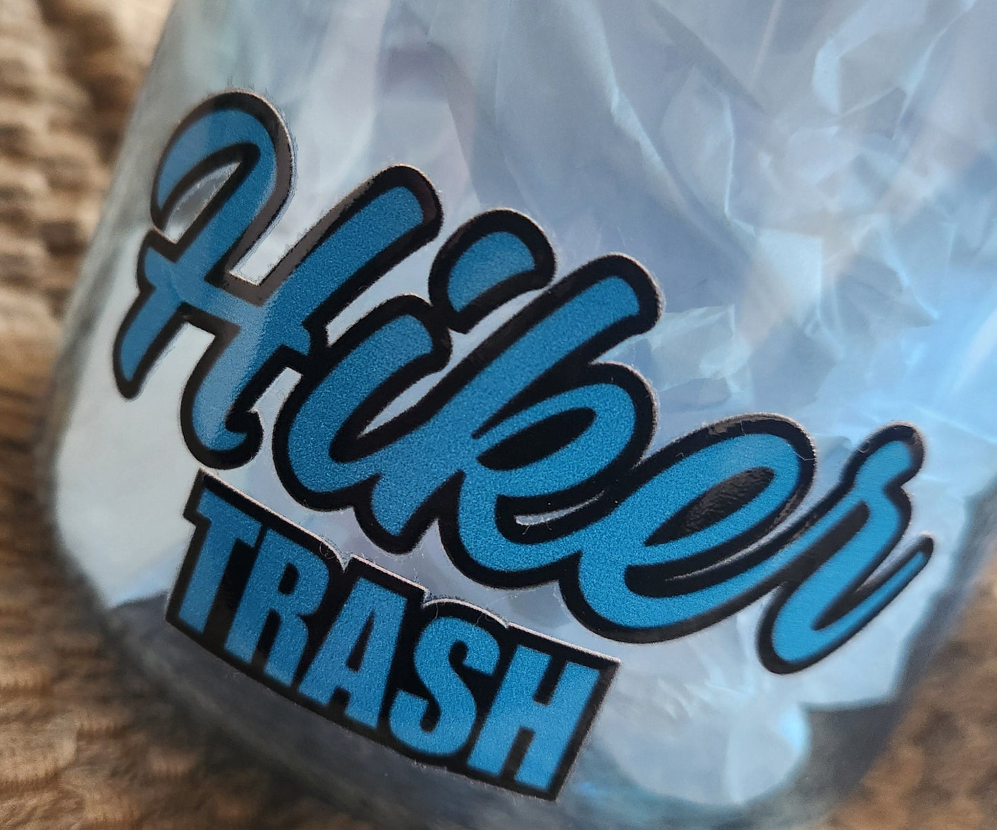 HikerTrash UV Sticker
