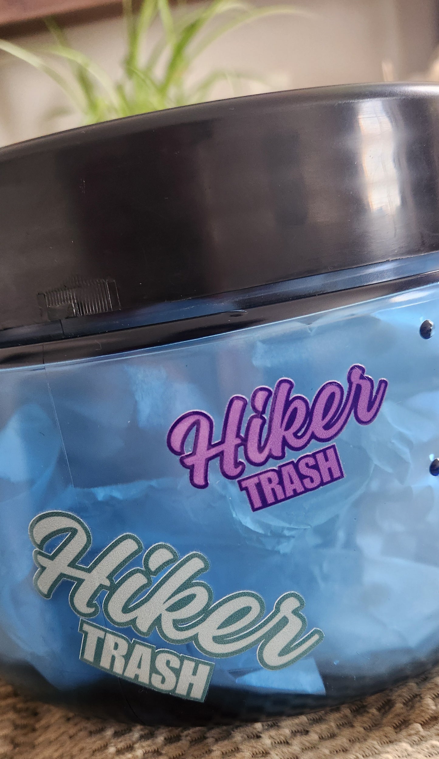 HikerTrash UV Sticker