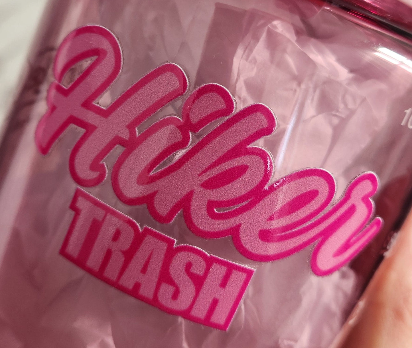 HikerTrash UV Sticker