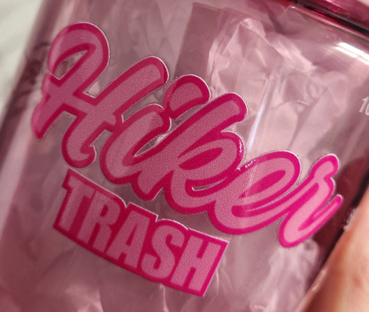 HikerTrash UV Sticker